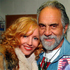 Tommy Chong and Shelby